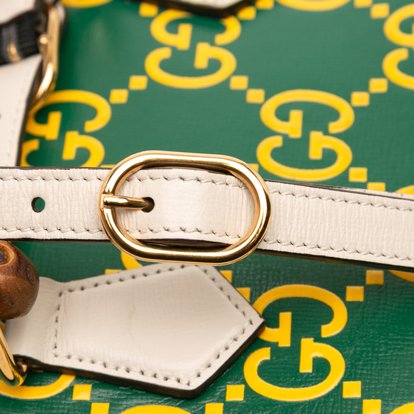 Pre-Loved Gucci Mini Leather Bamboo GG Diana Satchel - Picture 9 of 12